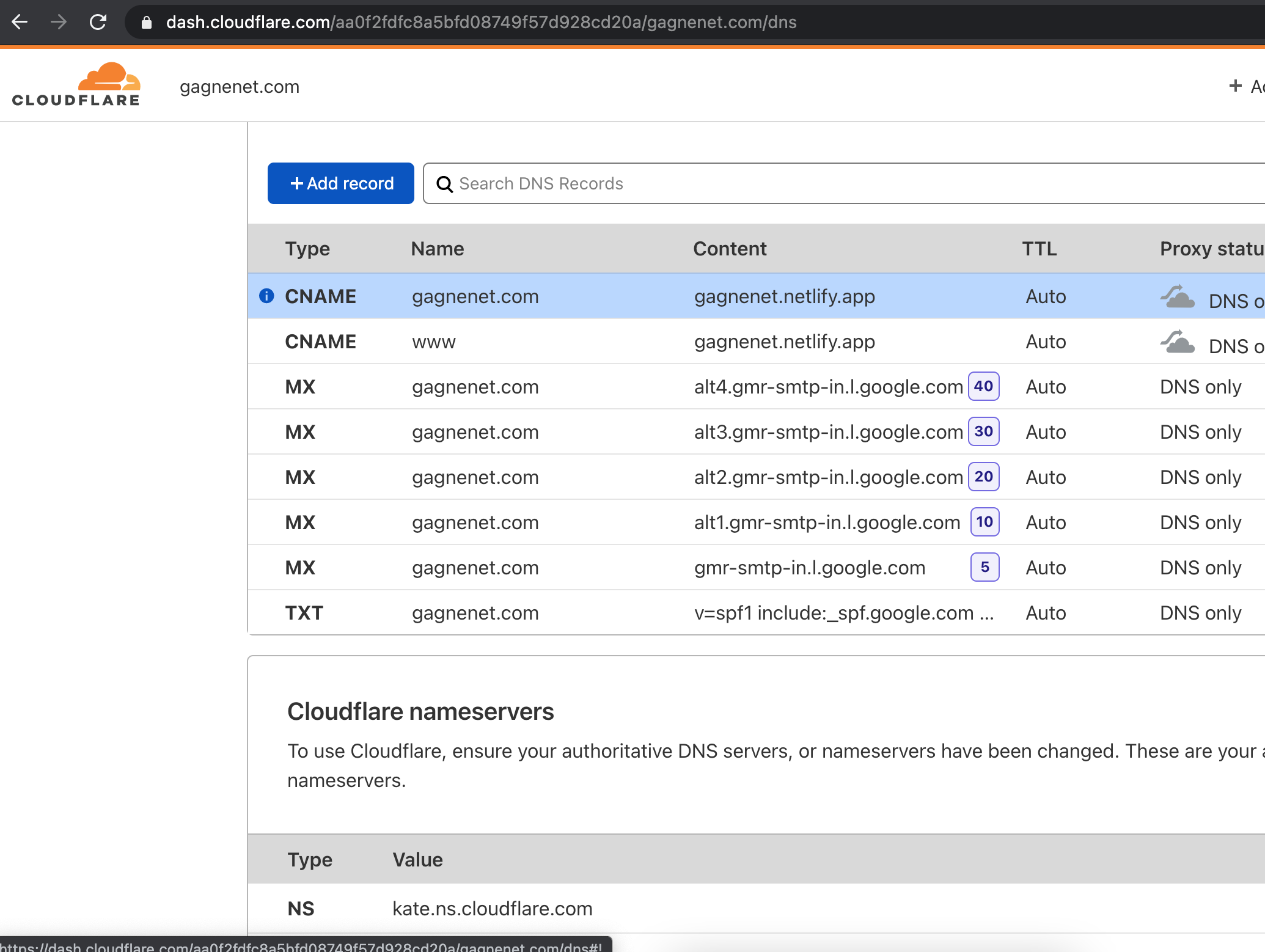 cloudflare-cname